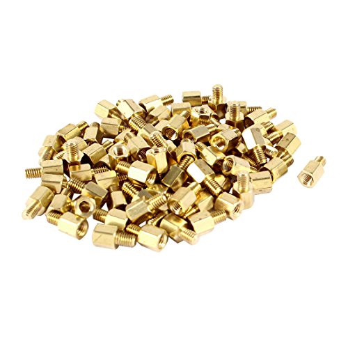 sourcing map 88 pcs PC PCB Mainboard demVorfall Abstandshalter sechseckig Messing M3 5 4 Millimeter+ de sourcing map 88 pcs PC PCB Mainboard demVorfall Abstandshalter sechseckig Messing M3 5 4 Millimeter+ de von uxcell