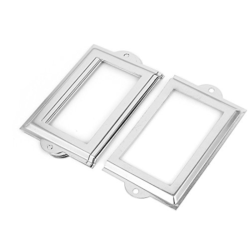 sourcing map Metall 105 x 60 mm Datei Schublade Tag Label Halterung Name Card Rahmen 5 x de sourcing map Metall 105 x 60 mm Datei Schublade Tag Label Halterung Name Card Rahmen 5 x de von uxcell