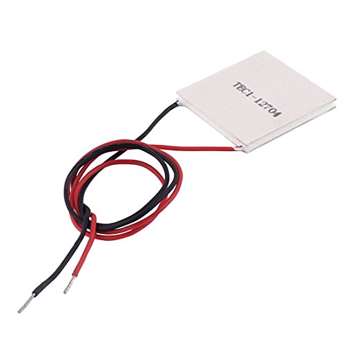 sourcing map TEC1-12704 4A 12V 36W 40x40x4mm Thermoelektrisch Kühlmodule Kühlplatte Peltier de von uxcell