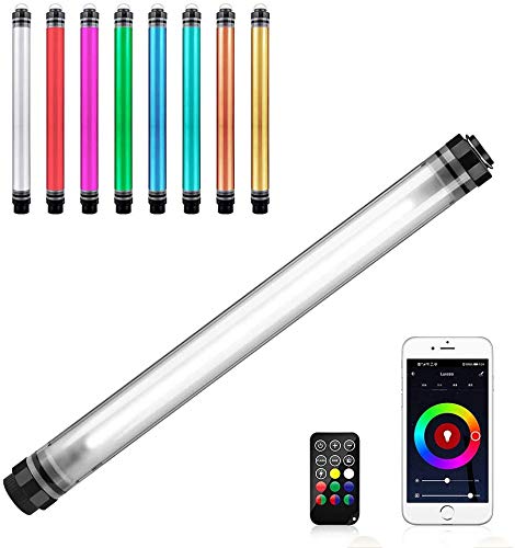 uyled LUXCEO P7RGB Pro LED Video Licht Handheld Fotografie Licht 3000K-5750K,10400 mAh，RGB Full Color CRI≥95 Unterstützung APP Fernbedienung von uyled