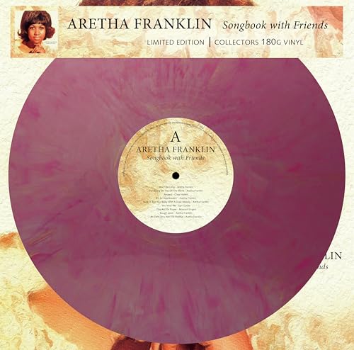 Aretha Franklin - Songbook With Friends - Limitiert - 180gr. marbled [ Limited Edition / Marbled Vinyl / 180g Vinyl] [Vinyl LP] von v180