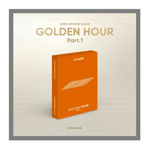 ATEEZ Golden Hour : Part.1 10th Mini Album with Tracking Sealed ATZ (Platform Version) von valueflag