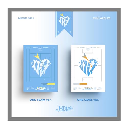 MCND X10 6th Mini Album with Tracking Sealed (Standard SET(ONE TEAM+ONE GOAL)) von valueflag
