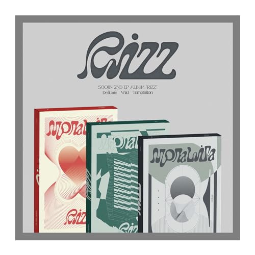 Soojin RIZZ 2nd EP Album with Tracking Sealed SOO JIN (Standard SET(Delicate+Wild+Temptation)) von valueflag
