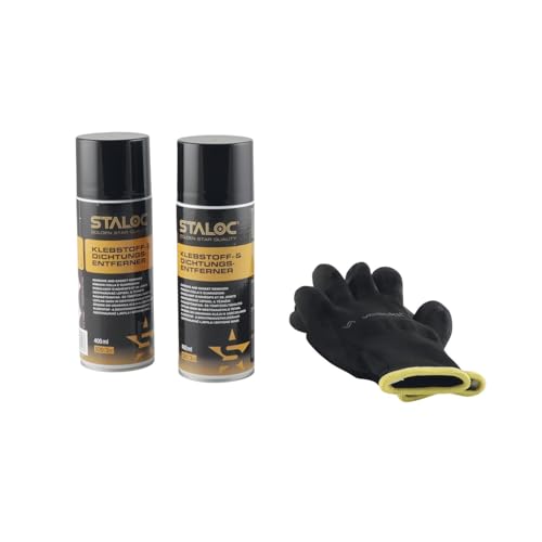 Staloc Klebereste Entferner - Klebstoffentferner zur Reinigung hartnäckiger Klebereste, Kleber Entferner, 400ml - 2 Stück Staloc Klebereste Entferner - Klebstoffentferner zur Reinigung hartnäckiger Klebereste, Kleber Entferner, 400ml - 2 Stück von vasalat