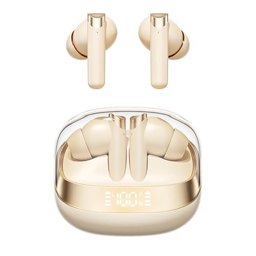vashoy Bluetooth Kopfhörer, Kopfhörer kabellos Bluetooth 5.4, In-Ear-Kopfhörer, Mikrofon mit Geräuschunterdrückung, kabellose Kopfhörer mit tiefem Bass, kabellose Ohrhörer, IPX5-wasserdichte (Farbe) vashoy Bluetooth Kopfhörer, Kopfhörer kabellos Bluetooth 5.4, In-Ear-Kopfhörer, Mikrofon mit Geräuschunterdrückung, kabellose Kopfhörer mit tiefem Bass, kabellose Ohrhörer, IPX5-wasserdichte (Farbe) von vashoy