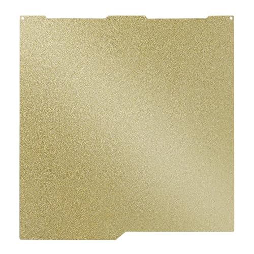Für Anycubic Kobra 3 Druckplatte PEI doppelseitige flexible Bauplatte, 256 x 268 mm abnehmbare beheizte Bettmatte für Anycubic Kobra 3/Kobra 3 Combo Ace Pro 3D -Drucker von vecorler