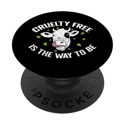 Cruelty Free ist der richtige Weg PopSockets Klebender PopGrip Cruelty Free ist der richtige Weg PopSockets Klebender PopGrip von vegan animals environment human lifestyle Nature