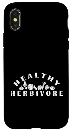 Gesunde Pflanzenfresser Hülle für iPhone X/XS Gesunde Pflanzenfresser Hülle für iPhone X/XS von vegan animals environment human lifestyle Nature