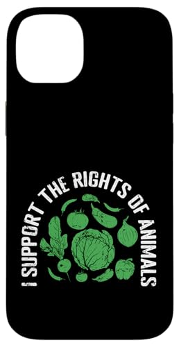 Ich unterstütze die Rechte der Tiere Hülle für iPhone 14 Plus Ich unterstütze die Rechte der Tiere Hülle für iPhone 14 Plus von vegan animals environment human lifestyle Nature