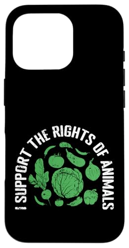 Ich unterstütze die Rechte der Tiere Hülle für iPhone 16 Pro Ich unterstütze die Rechte der Tiere Hülle für iPhone 16 Pro von vegan animals environment human lifestyle Nature