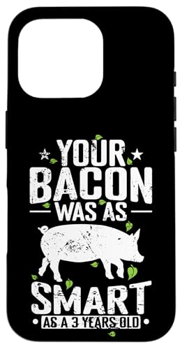 Ihr Speck war so schlau wie ein 3-jähriger Hülle für iPhone 16 Pro Ihr Speck war so schlau wie ein 3-jähriger Hülle für iPhone 16 Pro von vegan animals environment human lifestyle Nature