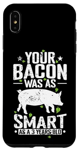 Ihr Speck war so schlau wie ein 3-jähriger Hülle für iPhone XS Max Ihr Speck war so schlau wie ein 3-jähriger Hülle für iPhone XS Max von vegan animals environment human lifestyle Nature