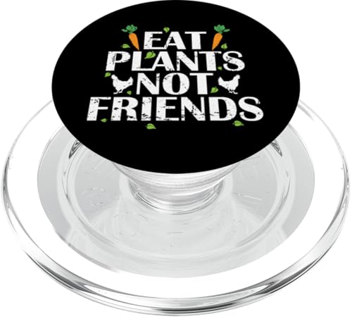 Iss Pflanzen, keine Karotten von Freunden PopSockets PopGrip für MagSafe von vegan animals environment human lifestyle Nature