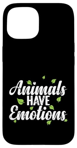 Tiere haben Emotionen Hülle für iPhone 15 Tiere haben Emotionen Hülle für iPhone 15 von vegan animals environment human lifestyle Nature