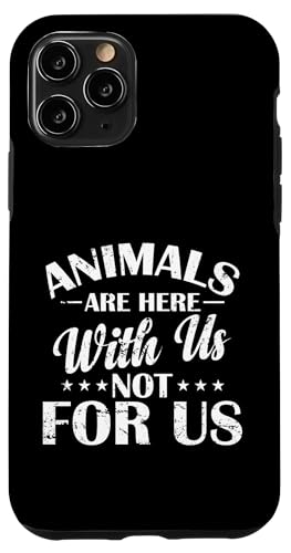Tiere sind hier bei uns Hülle für iPhone 11 Pro Tiere sind hier bei uns Hülle für iPhone 11 Pro von vegan animals environment human lifestyle Nature