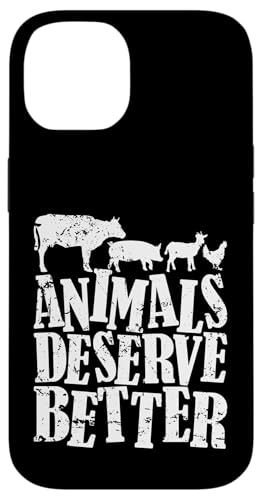 Tiere verdienen Besseres Hülle für iPhone 14 Tiere verdienen Besseres Hülle für iPhone 14 von vegan animals environment human lifestyle Nature