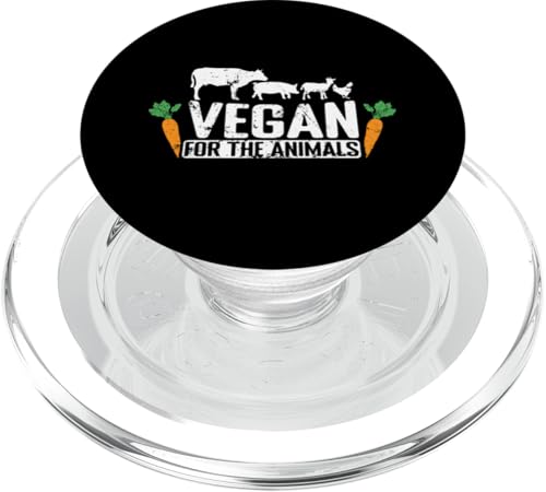 Vegan für die Tiere PopSockets PopGrip für MagSafe von vegan animals environment human lifestyle Nature