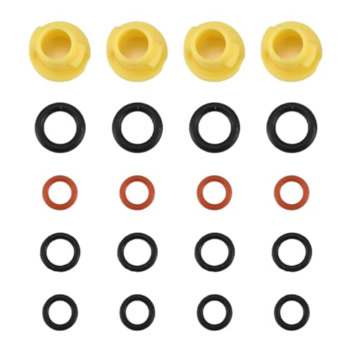 veorly O-Ring Dichtung 2.64 mm für Lanze, Hochdruckreiniger, K2-K7, 20 Stück, Gelb, Kunststoff veorly O-Ring Dichtung 2.64 mm für Lanze, Hochdruckreiniger, K2-K7, 20 Stück, Gelb, Kunststoff von veorly