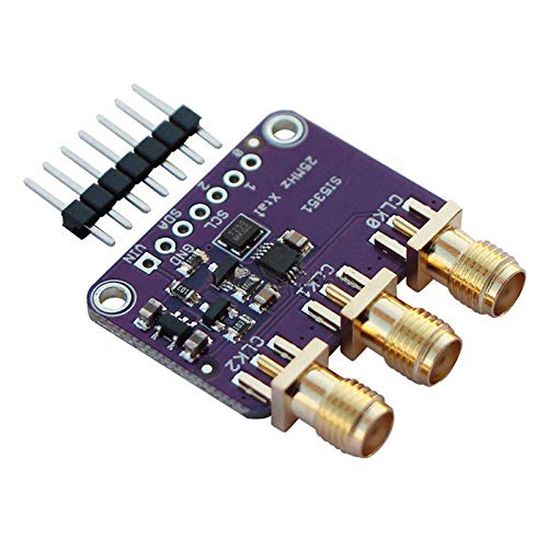 veorly Si5351A I2C 25 MHz Takt Generator Breakout Board 8 kHz Bis 160 MHz für D9I2 veorly Si5351A I2C 25 MHz Takt Generator Breakout Board 8 kHz Bis 160 MHz für D9I2 von veorly