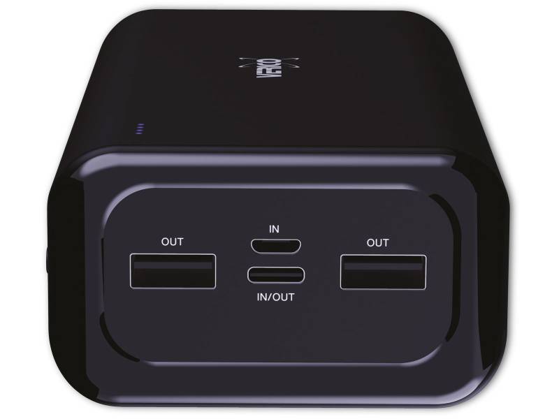 VERICO USB Powerbank Power Pro PD V2, 30.000mAh, schwarz von verico