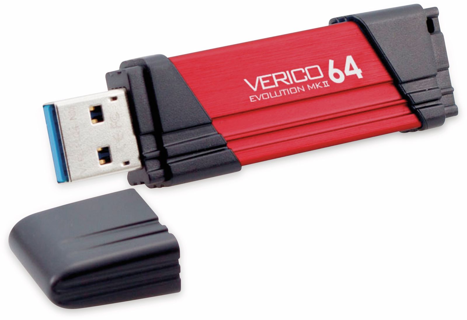 VERICO USB3.1 Stick Evolution MK-II, 64 GB, rot von verico