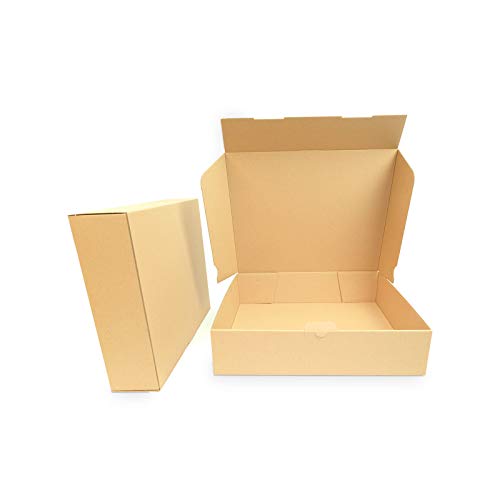 Verpacking 100 Warenpostkartons WP M 365x295x95mm Schachtelkarton für Warenversand | DIN A4 | DHL Karton | leicht, stabil& zuverlässig von verpacking