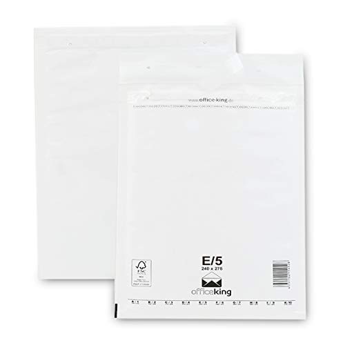 verpacking 100 Luftpolsterversandumschläge E5 weiß 240 x 275 mm DIN B5+ Luftpolster Verpackung Polsterumschläge Briefumschläge gepolstert von verpacking