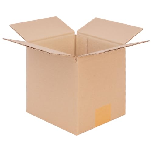 verpacking Faltkartons 150 x 150 x 150 mm Braun KK 06 variable Höhe [Größe und Stückzahl wählbar] 1-wellig Versandkartons kleine Kartons (Außenmaß 155 x 155 x 160 mm) Verpackungskarton 50 Stück von verpacking