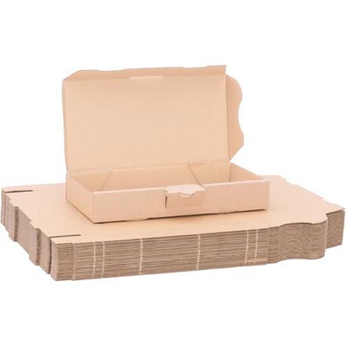 verpacking Maxibriefkartons 180 x 100 x 30 mm Maxibrief Braun MB 0 Innenmaß von 176 x 96 x 27 mm Versand Post Faltschachtel Versandschachtel Büchersendung - optimal geeignet für den Versand 50 Stück von verpacking