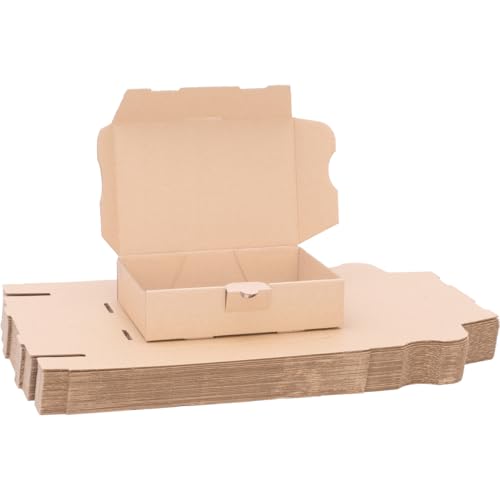 verpacking Maxibriefkartons 180 x 130 x 45 mm Maxibrief Braun MB 2 Innenmaß von 170 x 125 x 41 mm Versand Post Faltschachtel Versandschachtel Büchersendung - optimal geeignet für den Versand 50 Stück von verpacking