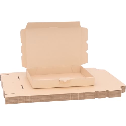 verpacking Maxibriefkartons 350 x 250 x 50 mm Maxibrief Braun MB 5 Innenmaß von 340 x 245 x 46 mm Versand Post Faltschachtel Versandschachtel Büchersendung - optimal geeignet für den Versand 500 Stück von verpacking