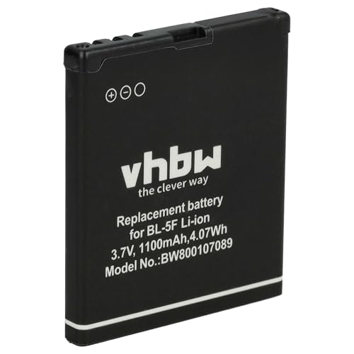 vhbw 1x Akku kompatibel mit Emporia Seniorentelefon Telme C145 Handy Smartphone Telefon (1100 mAh, 3,7 V, Li-Ion) - Ersatz für BS-18, AK-C145 von vhbw