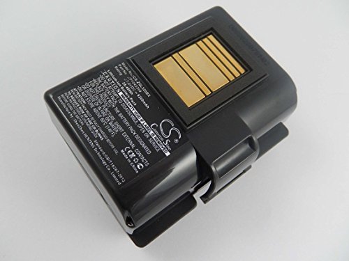vhbw 1x Akku kompatibel mit Zebra ZQ610, ZQ521, ZQ520, ZQ521 RFID Drucker Kopierer Scanner Etiketten-Drucker (5200 mAh, 7,4 V, Li-Ion) von vhbw