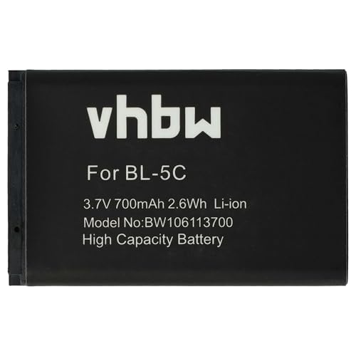 vhbw 1x Akku kompatibel mit i-Blue 757 Pro, HX-N3650A, BA-01, HX-N3650U-G, HX-N3650A-G Bluetooth GPS Empfänger (700 mAh, 3,7 V, Li-Ion) von vhbw