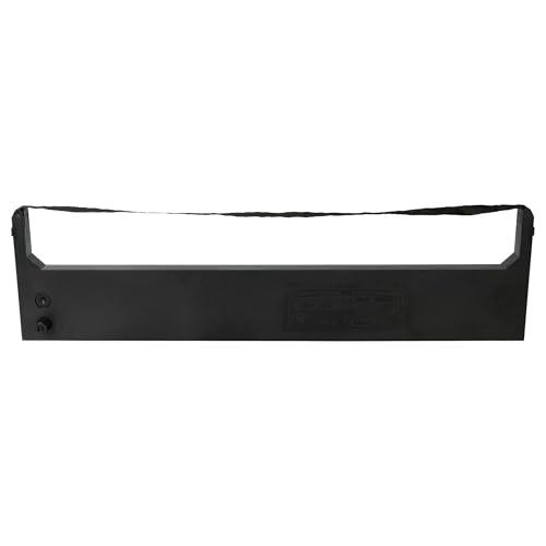 vhbw 1x Farbband Schriftband kompatibel mit Citizen Swift 240 C, Swift 24, Swift 240, Swift 224 Nadeldrucker, Bondrucker - Schwarz von vhbw