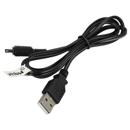 vhbw 1x USB-Kabel Datenkabel (Standard-USB Typ A auf Kamera) kompatibel mit Canon Legria HF R806, HF R86, HF R88 Kamera, Camcorder, 120 cm von vhbw