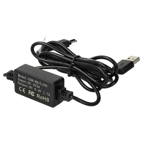 vhbw 1x USB Netzteil kompatibel mit Sony Handycam DCR-TRV24E, DCR-TRV250, DCR-TRV25, DCR-TRV255E, DCR-TRV250E Kamera, Digitalkamera vhbw 1x USB Netzteil kompatibel mit Sony Handycam DCR-TRV24E, DCR-TRV250, DCR-TRV25, DCR-TRV255E, DCR-TRV250E Kamera, Digitalkamera von vhbw