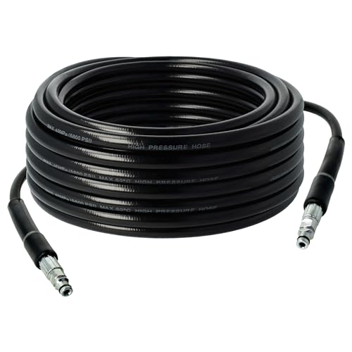 vhbw 20m Hochdruckschlauch kompatibel mit Kärcher K 4 *AR, K 4 *E, K 4 *GB, K 4.900 Silent 60Hz *JP Hochdruckreiniger - Eisengewinde von vhbw