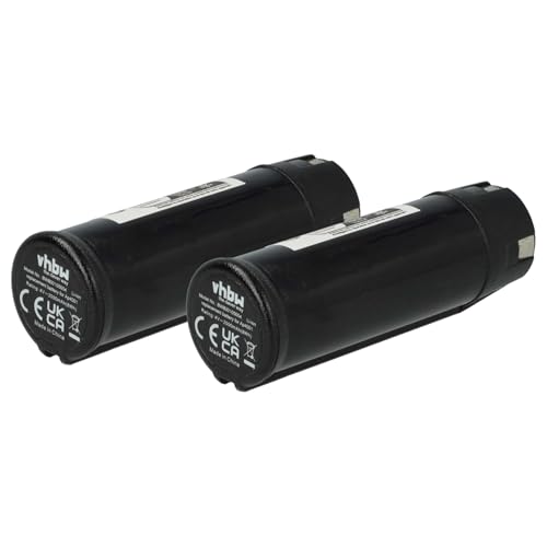 vhbw 2X Akku kompatibel mit Ryobi CSD42l, HP53LK, RGS410 Strauchschere, AP4700, AP4001, AP4302 Werkzeug (2000 mAh, Li-Ion, 4 V) von vhbw