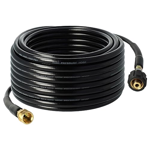 vhbw 30 m Verlängerungsschlauch kompatibel mit Kärcher K4, K 300M-PL-HORNBACH, K 330 M Hochdruckreiniger mit M22 x 1,5 Gewindeanschluss, Schwarz vhbw 30 m Verlängerungsschlauch kompatibel mit Kärcher K4, K 300M-PL-HORNBACH, K 330 M Hochdruckreiniger mit M22 x 1,5 Gewindeanschluss, Schwarz von vhbw