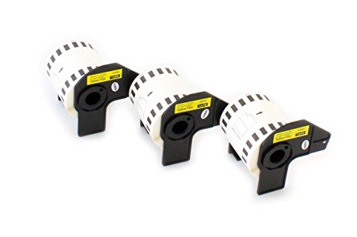 vhbw 3x Etiketten-Rolle mit Halter 62mm x 15,24m kompatibel mit Brother P-Touch QL-650TD, QL-700, QL-710, QL-710W, QL-720, QL-720NW Drucker - Premium - Ersatz für DK-22606 vhbw 3x Etiketten-Rolle mit Halter 62mm x 15,24m kompatibel mit Brother P-Touch QL-650TD, QL-700, QL-710, QL-710W, QL-720, QL-720NW Drucker - Premium - Ersatz für DK-22606 von vhbw