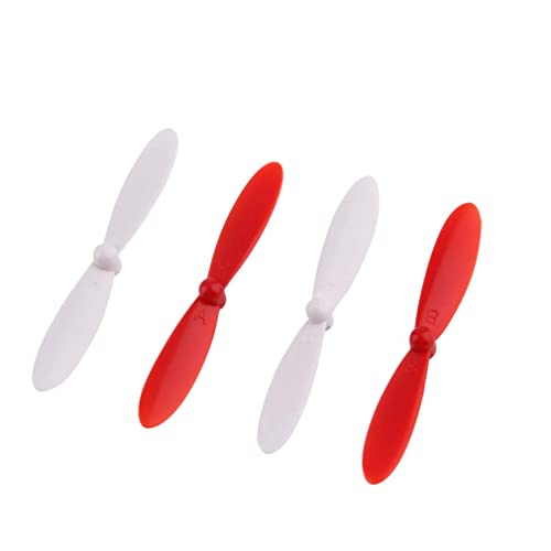 vhbw 4X Propeller kompatibel mit Jamara QCF 110 Drohne - 2 Paar Ersatzpropeller, Selbstsichernd, Rot, Weiß vhbw 4X Propeller kompatibel mit Jamara QCF 110 Drohne - 2 Paar Ersatzpropeller, Selbstsichernd, Rot, Weiß von vhbw