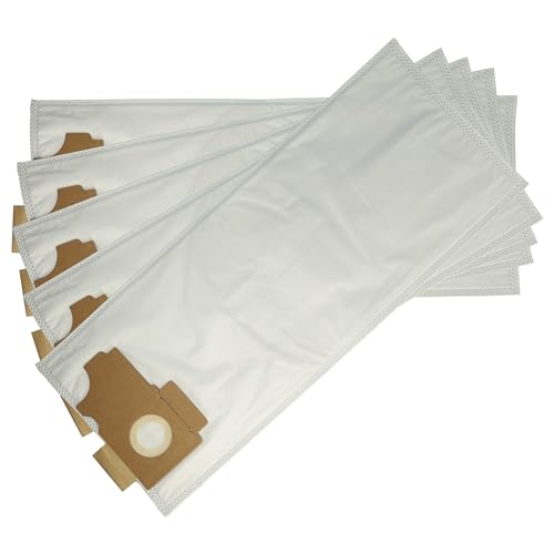 vhbw 5X Staubsaugerbeutel kompatibel mit Kärcher CV 36/2, CV 46/2, CW 100, CW 50, K 35 E, TBS 32 E Staubsauger - Mikrovlies, 35cm x 25cm Weiss von vhbw