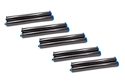 vhbw 5er-Pack Thermo-Folien kompatibel mit Panasonic KX FP 145 Series E, KX FP 145 Series G, KX FP 148, KX FP 23 Series Fax-Drucker - Kompatible Thermorollen 35 m ohne Chip vhbw 5er-Pack Thermo-Folien kompatibel mit Panasonic KX FP 145 Series E, KX FP 145 Series G, KX FP 148, KX FP 23 Series Fax-Drucker - Kompatible Thermorollen 35 m ohne Chip von vhbw