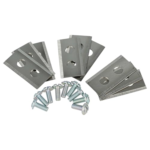 vhbw 9X Ersatz-Messer kompatibel mit Mr. Gardener MR1000, MR400 Rasenmäher - Ersatzklinge Silber, Stahl vhbw 9X Ersatz-Messer kompatibel mit Mr. Gardener MR1000, MR400 Rasenmäher - Ersatzklinge Silber, Stahl von vhbw