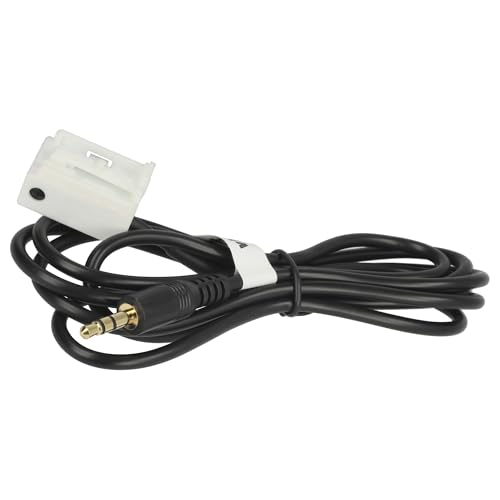 vhbw AUX Audio Adapter Kabel KFZ Radio (120 cm) kompatibel mit VDO, Blaupunkt Auto, Autoradio von vhbw