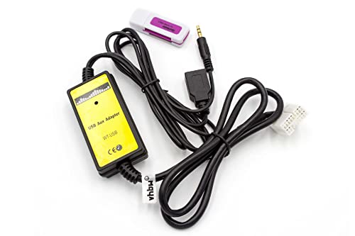 vhbw AUX USB Audio Adapter Kabel KFZ Radio kompatibel mit Honda Bj. 2003-11 Element, Accord Auto, Autoradio - USB von vhbw