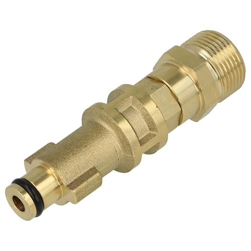 vhbw Adapter Bajonett auf M22 Gewinde kompatibel mit Bosch Aquatak 1250 Plus, 1200 Plus, 1500 Plus Hochdruckreiniger - Schnellkupplung vhbw Adapter Bajonett auf M22 Gewinde kompatibel mit Bosch Aquatak 1250 Plus, 1200 Plus, 1500 Plus Hochdruckreiniger - Schnellkupplung von vhbw