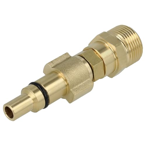 vhbw Adapter Bajonett auf M22 Gewinde kompatibel mit Lavor Stargate 180 Hochdruckreiniger - Schnellkupplung vhbw Adapter Bajonett auf M22 Gewinde kompatibel mit Lavor Stargate 180 Hochdruckreiniger - Schnellkupplung von vhbw